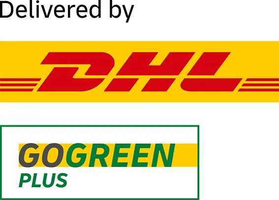 【DHL】GoGreen Plusロゴ